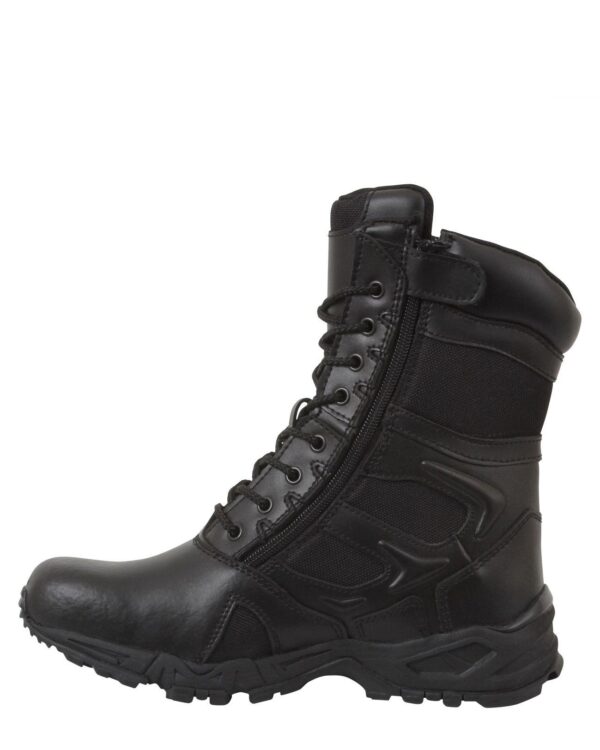 Rothco Forced Entry Deployment Støvler m. lynlås i siden Sort - 44 EU / 11 US