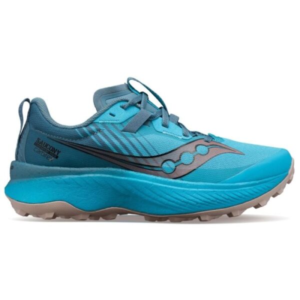 Saucony Endorphin Edge Str. 38 - Blå Trail Løbesko til Dame med Carbonplade
