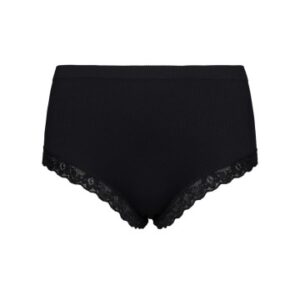 Trusse - Feline rib Midi - Sort - Størrelse: S/M - Yoga tøj - GodKarmaShop