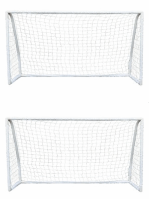 2 stk Stanlord PVC FodboldMål 165x135cm