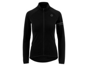 AGU Essential Thermo Langærmet Cykeltrøje Til Kvinder Sort
