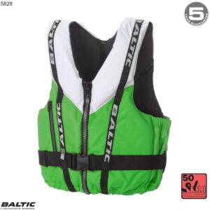 Baltic Genua svømmevest Hvid-Grøn 50-70