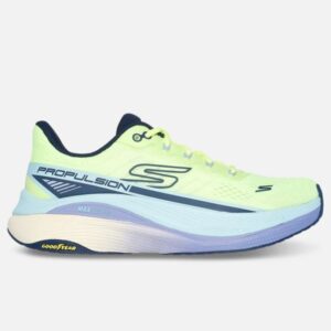 Skechers Max Cushioning Propulsion Str. 36½ Grøn Løbesko til Dame med Optimal Dæmpning