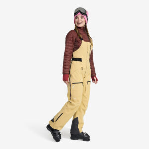 Atlas 3L Ski Bib Pants Dame Lark, Størrelse:XL - Dame > Bukser > Skibukser