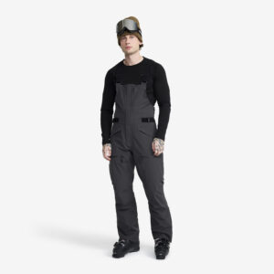 Atlas 3L Ski Bib Pants Herre Anthracite, Størrelse:L - Bukser > Skibukser
