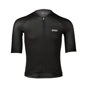 POC M's Pristine Kortærmet Cykeltrøje i Uranium Black