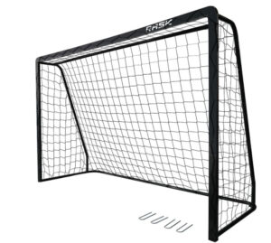 RASK Fodboldmål 300 x 200 cm SORT i stål med dobbelt overlægger