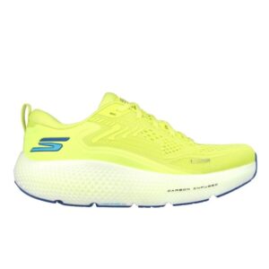 Skechers Go Run Max Road 6, Str. 43 - Stødabsorberende Løbesko til Herre, Gul