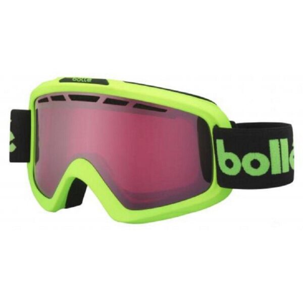 Bollé skibriller - unisex skigoggles med rød linse