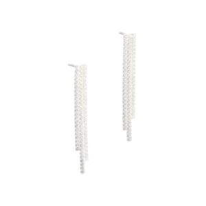 TENNIS DARLING EARSTUD | SILVER