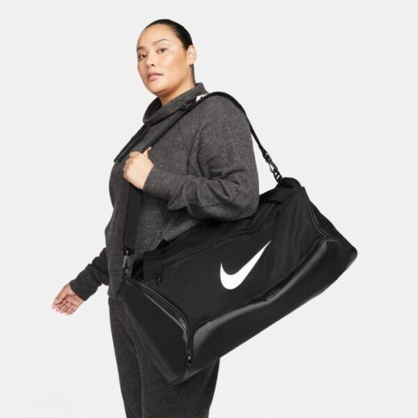 Nike Brasilia 9.5 Duffel Bag 60L - Unisex Sportstaske i Sort til Træning og Rejse