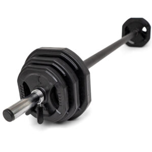 Aerobic vægtstang sæt 20 kg (Sort) - Nordic Strength