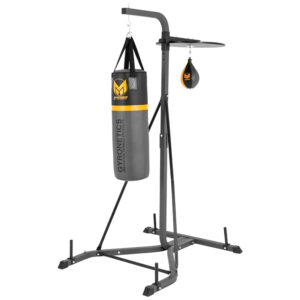 Boksestation (boksepude og punching ball)