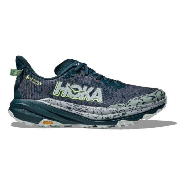 HOKA® Speedgoat 6 GTX Str. 44 - Holdbare trail løbesko til mænd med optimal greb og komfort i sort