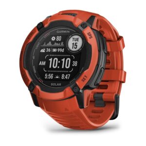 Sportsur Garmin Instinct 2X Solar – 50 mm, MIP-touch, GPS, rød