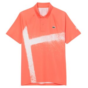 Lacoste Tennis x Novak Djokovic On Court Polo Shirt Mango Tree Red