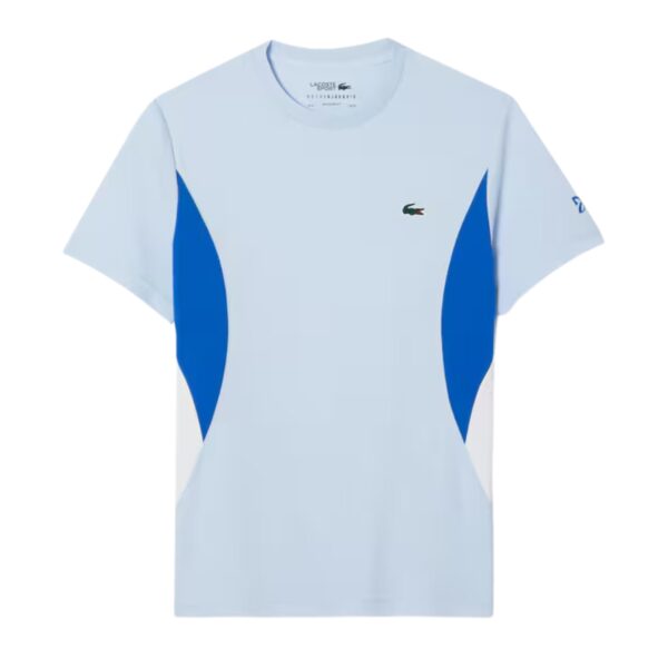 Lacoste Tennis x Novak Djokovic T-shirt Light Blue - OLD
