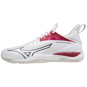 Mizuno Wave Mirage 4 Dame White/Persian Red - OLD