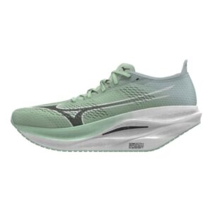 Mizuno Wave Rebellion Pro 3 - Str. 39 Herre Løbesko Grøn med Optimal Stødabsorbering