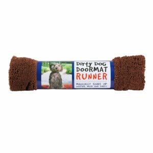 Træningsmåtte til hund Dog Gone Smart brun 152 × 76 cm