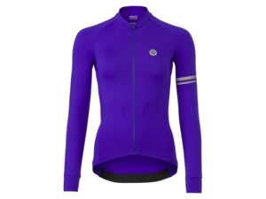 AGU Solid Performance langærmet cykeltrøje violet dame
