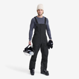 Atlas 3L Ski Bib Pants Herre Black, Størrelse:L - Bukser > Skibukser