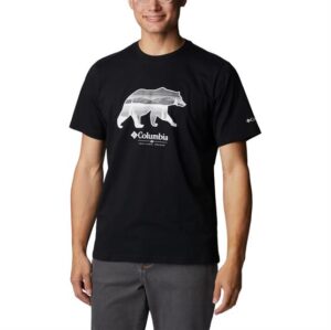 Columbia Rockaway River Outdoor S/S Mens, Black / Scenic Stroll