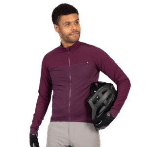 Endura GV500 Langærmet Cykeltrøje Aubergine