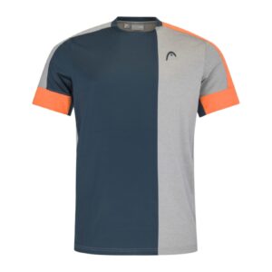 Head Padel Tech T-shirt Grey/Orange - OLD