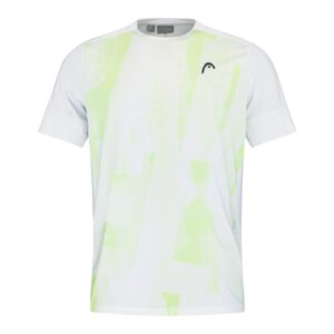Head Padel Tech T-shirt White/Lightgreen - OLD