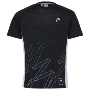 Head Play Tech T-shirt Print Padel/Black - OLD