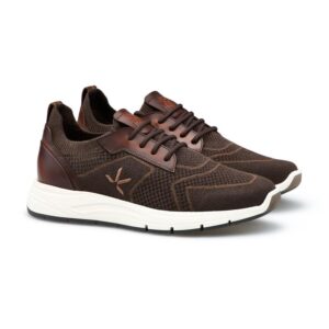 LLOYD ECHO X-Motion Herre Sneaker DK BROWN Str. 44,5