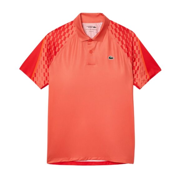 Lacoste Tennis x Novak Djokovic Tricolour Polo Shirt - OLD