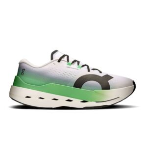 On Cloudboom Max Løbesko Str. 43 Herre - Hvid, optimal til hurtige løb og lange distancer