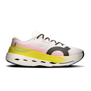 On Cloudboom Max Str. 45 Herre Løbesko - Hvid, optimal til hurtige løb og lange distancer