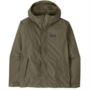 Patagonia Mens Outdoor Everyday Rain Jacket, Basin Green