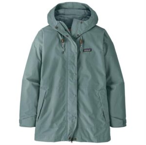 Patagonia Womens Outdoor Everyday Rain Jacket, Blue Sage