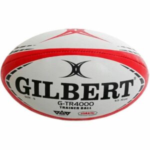 Rugbybold Gilbert G-TR4000 str. 5 - hvid/rød