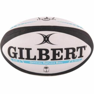 Rugbybold Gilbert Replica Fiji - str. 5, hvid