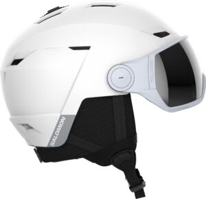 Salomon Icon Lt Visor Skihjelm Herre Hvid