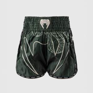 Serpenti Muay Thai-Shorts Khaki Bronze Ivory