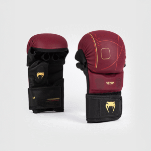 Tactical XT Sparringshandsker Sort Vinrød Guld