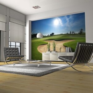 Fototapet - Golf tonehøjde - 300 x 231 cm - Standard