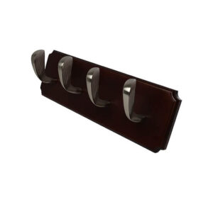 Golf Club Coat Rack Brown