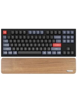 Keychron Walnut Wood Palmrest for Q3 / V3 - Håndledsstøtte - Brun