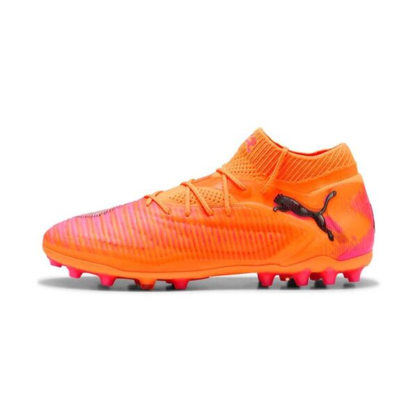 Puma Future 8 Ultimate MG fodboldstøvler - Heat Fire Orange, str. 44