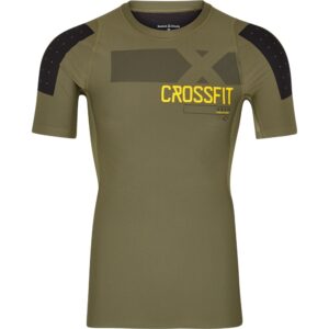 Reebok Rcf S/s Comp Shirt Herre Grøn
