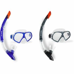 Snorkelsæt Beuchat Adult Stream - maske og snorkel i silikone