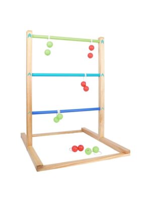 - Wooden Ladder Golf Throwing Game 7 pcs.