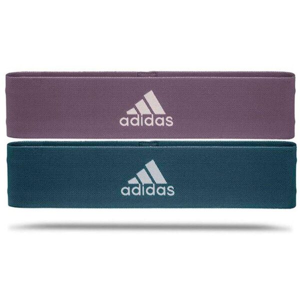 Adidas ADTB-10711-NL elastiske modstandsbånd - 2 stk., violet